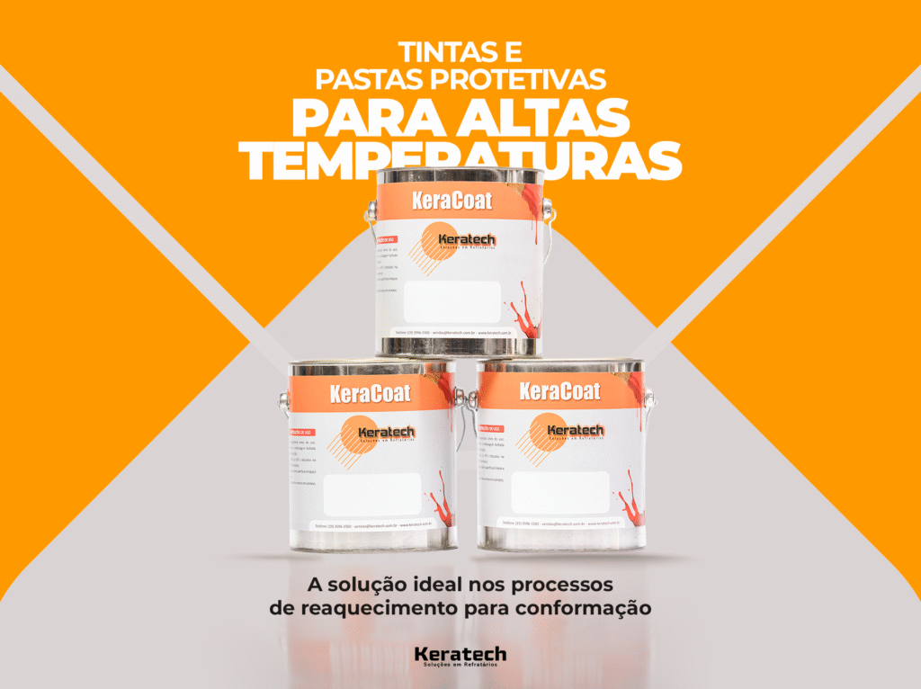 Tintas e pastas protetivas para altas temperaturas