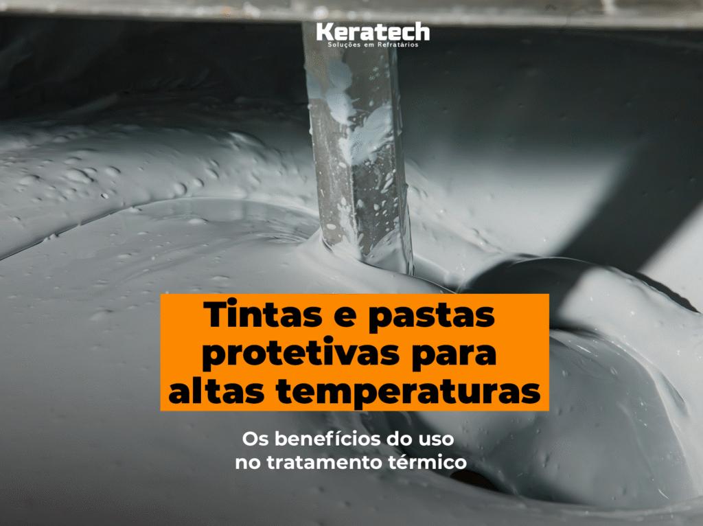 Tintas e pastas protetivas para altas temperaturas