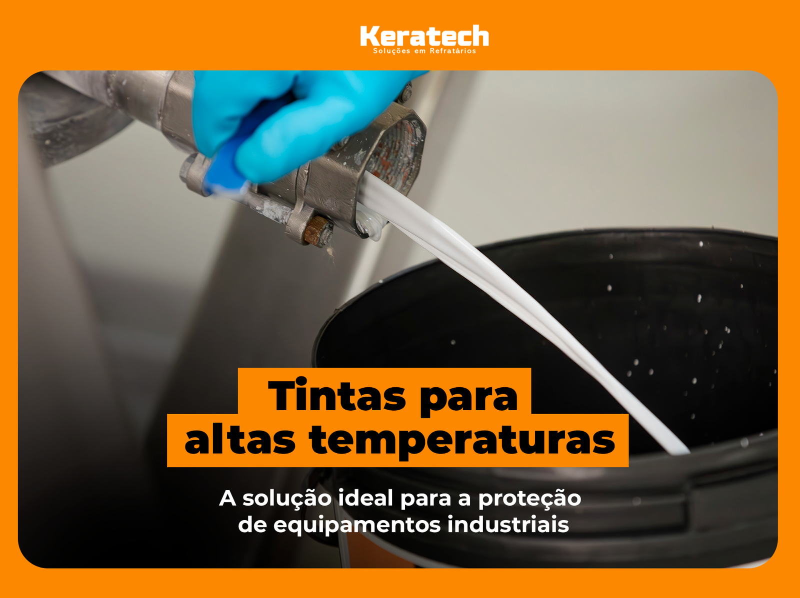 Tintas e pastas protetivas para altas temperaturas