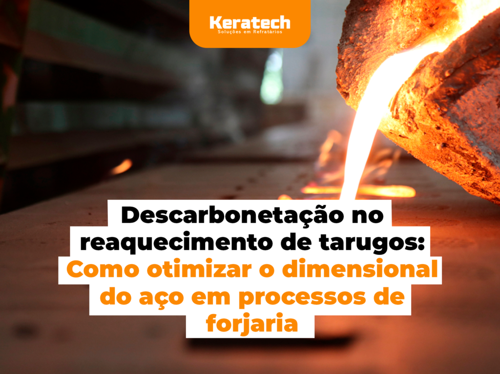 Descarbonetação no reaquecimento de tarugos